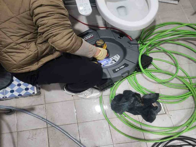 평촌 변기막힘 작업사례 20