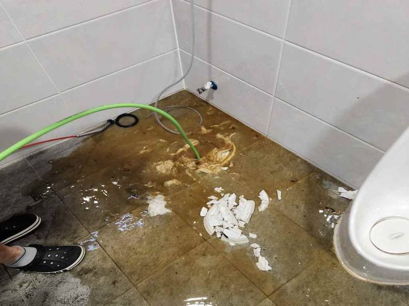 평촌 변기역류 작업사례 16
